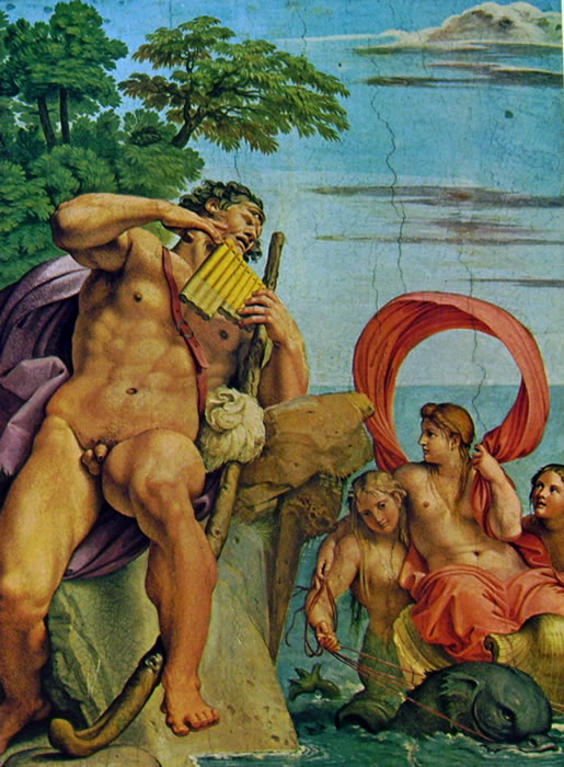 Annibale Carracci: La Galleria Farnese - Polifemo e Galatea