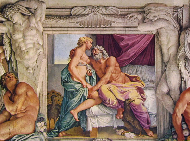 Annibale Carracci: La Galleria Farnese - Giove e Giunone