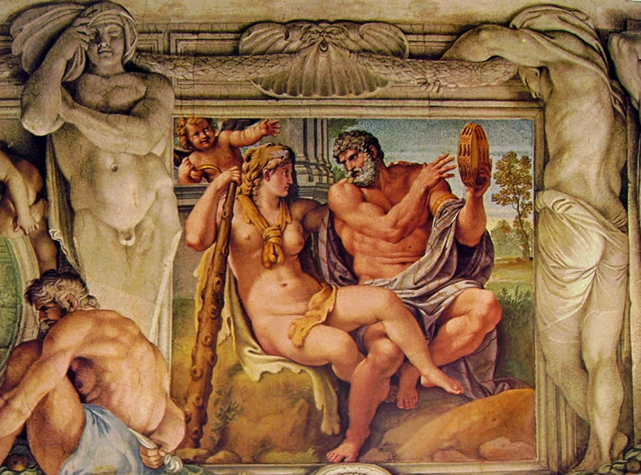 Annibale Carracci: La Galleria Farnese - Ercole e Iole