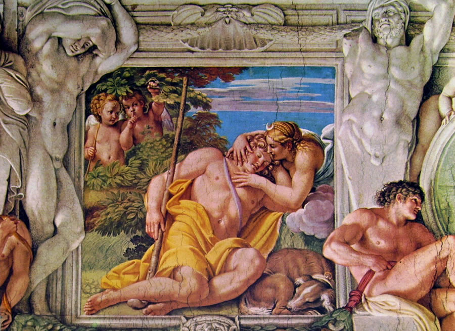 Annibale Carracci - La Galleria Farnese: Diana e Endimione