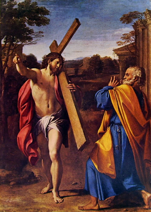 Annibale Carracci: Cristo appare a San Pietro (Londra)