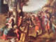 Nelle opere giovanili egli rivela l'influenza del Mantegna che domina a Mantovapere del Correggio: Questo quadro è l'Adorazione dei magi