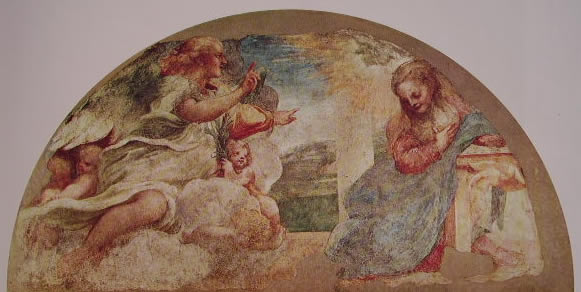 Correggio: L'Annunciazione (Galleria di Parma)