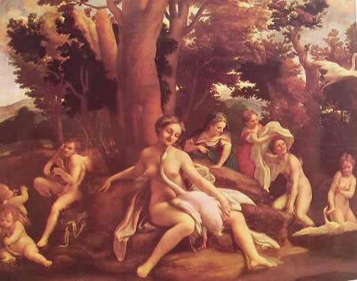 Correggio - Leda