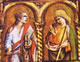 San Matteo e san Giacomo, cm. 29 x 17 ciascuno. 
