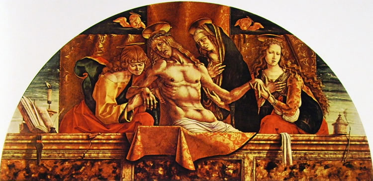 Carlo Crivelli: La Pietà (Pinacoteca di Brera)