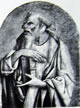 Apostolo (probabilmente San Paolo), 28 x 21 cm.