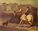10 Daumier - Cavaliere e altre figure presso un fiume