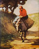 11 Daumier - Uomo su un asino