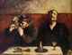 13 Daumier - Due uomini a un tavolino