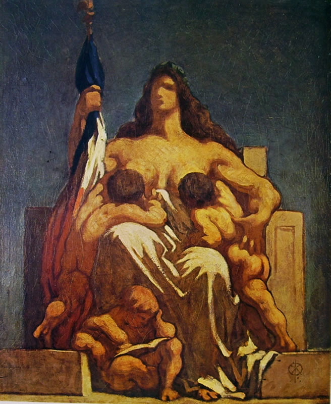 Honoré Daumier: Allegoria della Repubblica