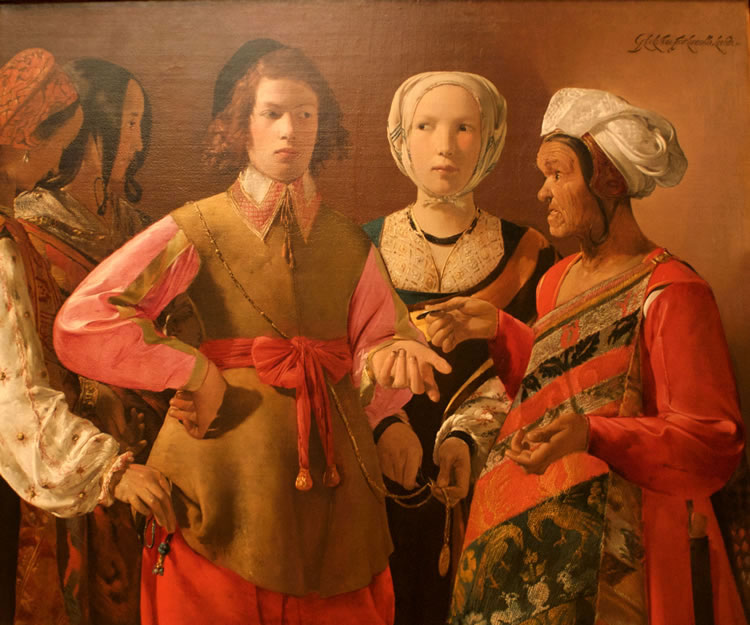 Georges de La Tour: La buona ventura di Georges (Metropolitan Museum)