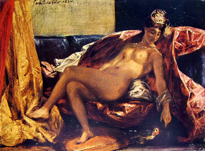 Eugène Delacroix: Donna dal pappagallo