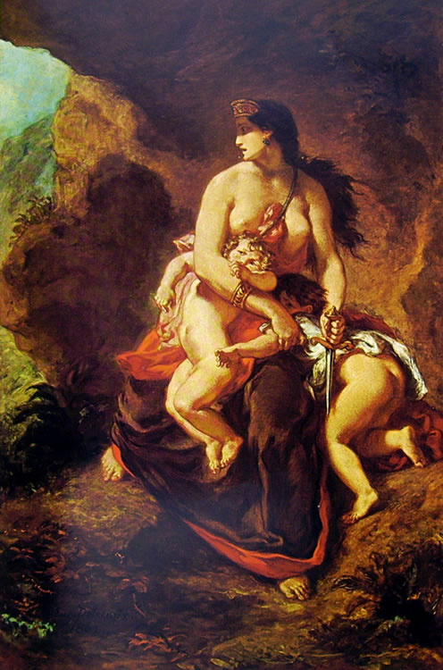 Eugène Delacroix: La furia di Medea