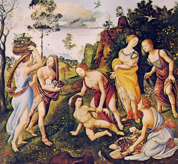 Piero di Cosimo: La caduta di Vulcano (Hartford)