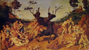 Piero di Cosimo: Piero di Cosimo: Storie di sileno - Disavventure, Fogg Art Museum di Cambridge