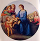 20 Piero di Cosimo - Madonna con bambino San giovannino Santa Margherita e angeli