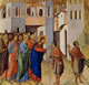 Duccio - La guarigione del cieco