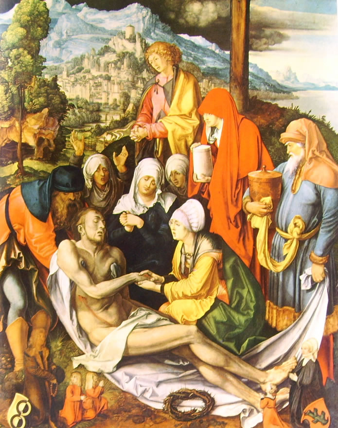 Albrecht Dürer: Compianto su Cristo morto (Monaco)