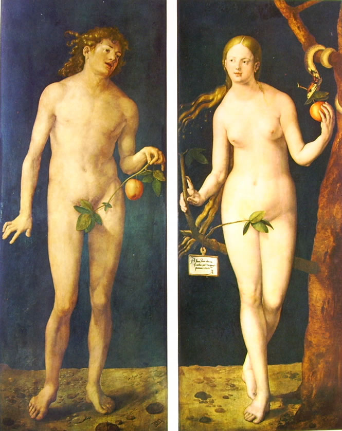 Albrecht Dürer: Adamo ed Eva (Museo del Prado)