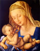 24 Durer - Madonna col bambino