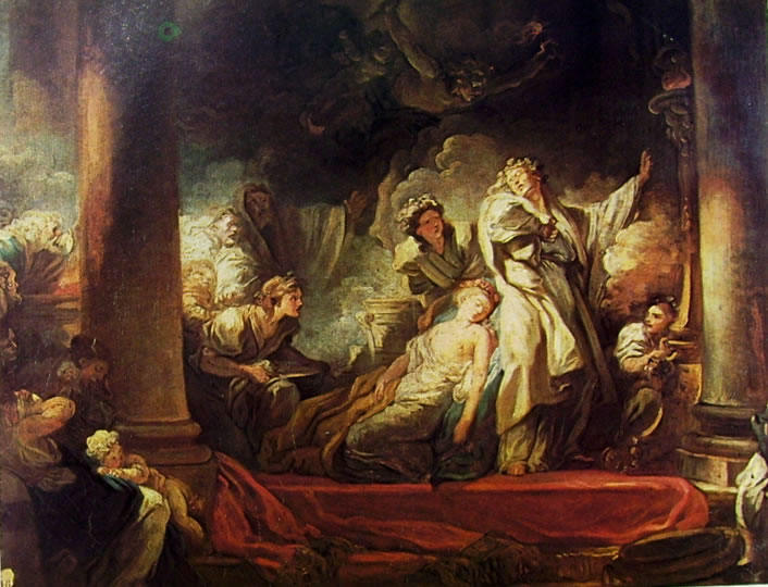 Jean-Honoré Fragonard: Coreso e Calliroe