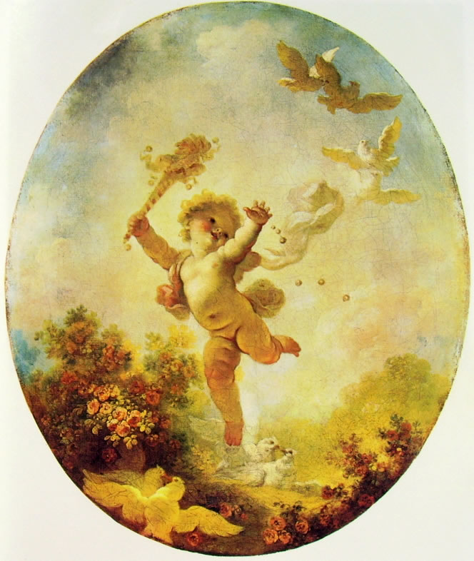 Jean-Honoré Fragonard: Amorino giullare