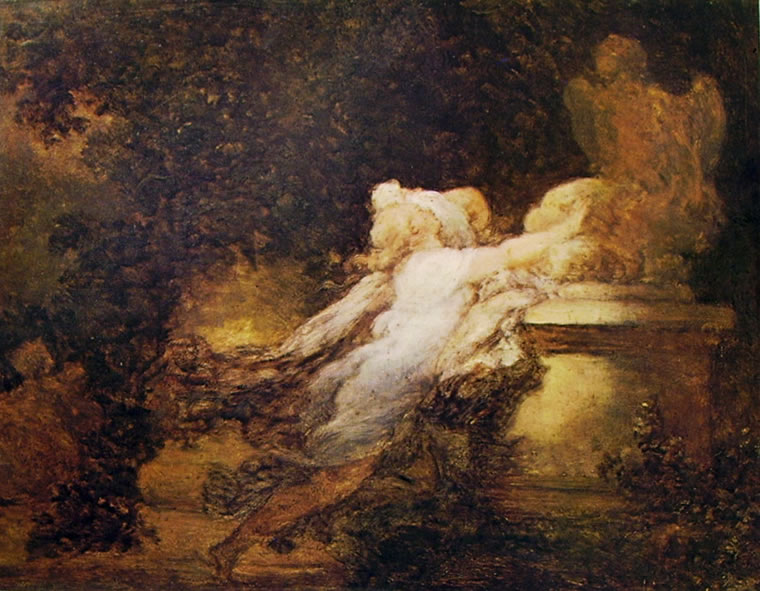 Jean-Honoré Fragonard: Invocazione dell'amore (Louvre)