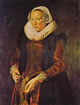 1 Frans Hals - Donna trentaduenne con catenella alla vita