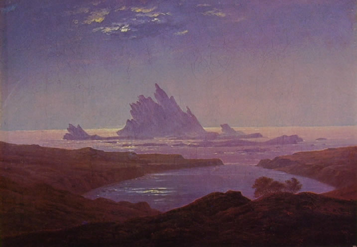 Caspar David Friedrich: Scogliere davanti alla spiaggia