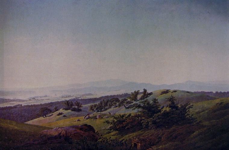 Caspar David Friedrich: Paesaggio lacustre