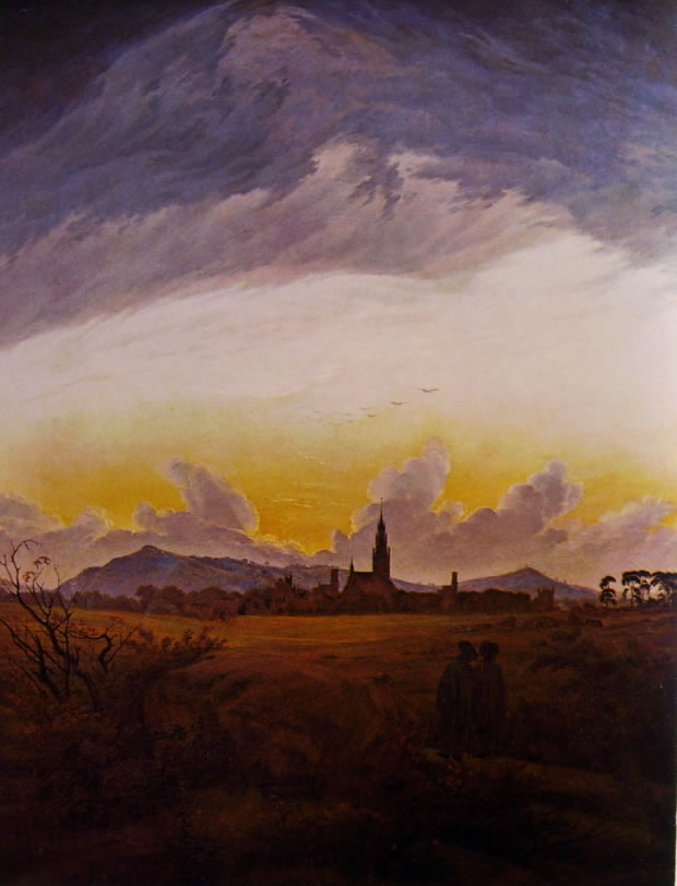 Caspar David Friedrich: Veduta di Neubrandenburg