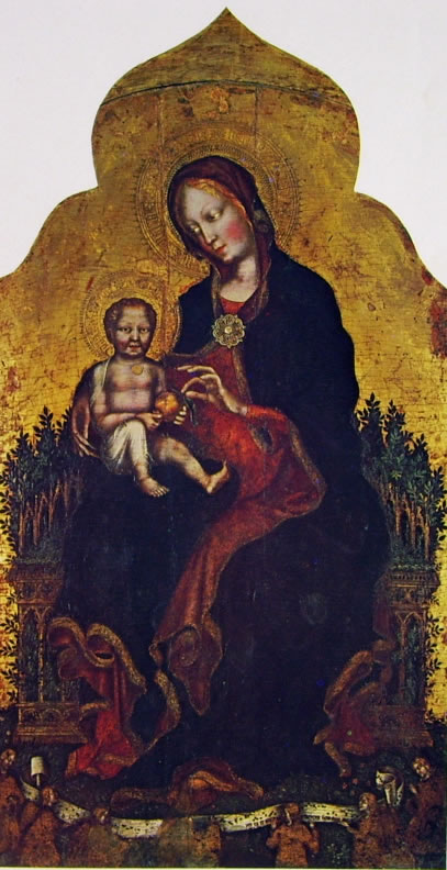 Gentile da Fabriano: Madonna con Bambino e angeli musicanti