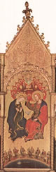 Pannello centrale - Incoronazione della Vergine