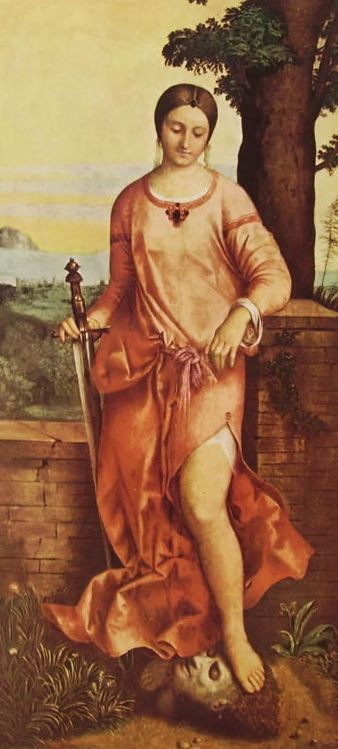Giorgione: La Giuditta (Leningrado)