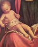 24 Giorgione - Pala di Castelfranco - Particolare (cm. 24) del Bambino