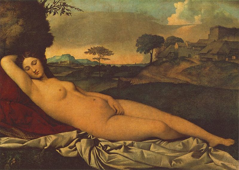 Giorgione: La Venere dormiente (Dresda)