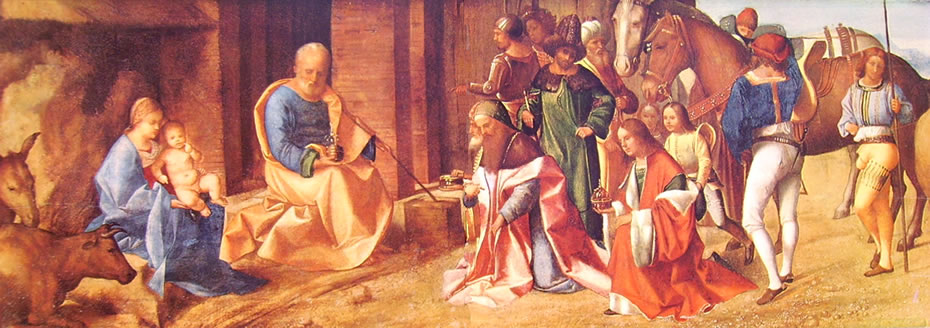 Giorgione: L'adorazione dei Magi