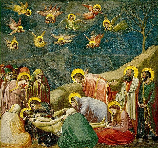 Giotto: Il compianto su Cristo morto (Scrovegni)