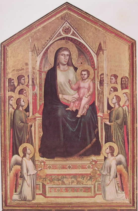 Giotto: Madonna in Maestà (Uffizi)