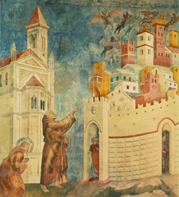 Giotto: La La cacciata dei demoni da Arezzo