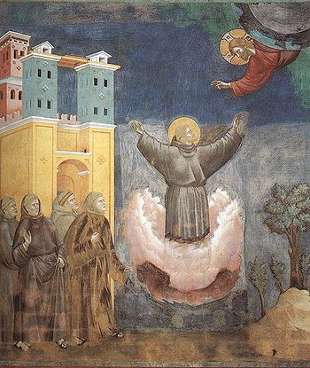 Giotto: L'Estasi di san Francesco