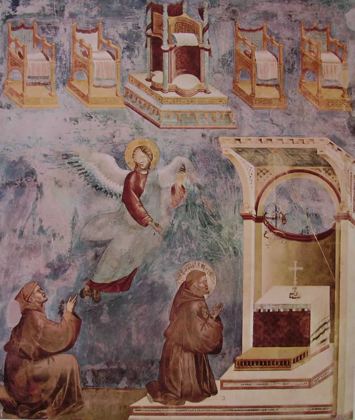 Giotto: La visione dei troni