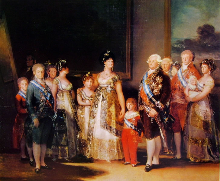 Goya - Ritratto della Famiglia di Carlos IV
