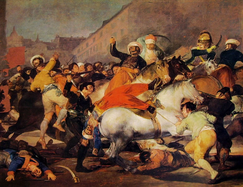 Goya: Il 2 Maggio 1808 - Lotta contro i mammelucchi