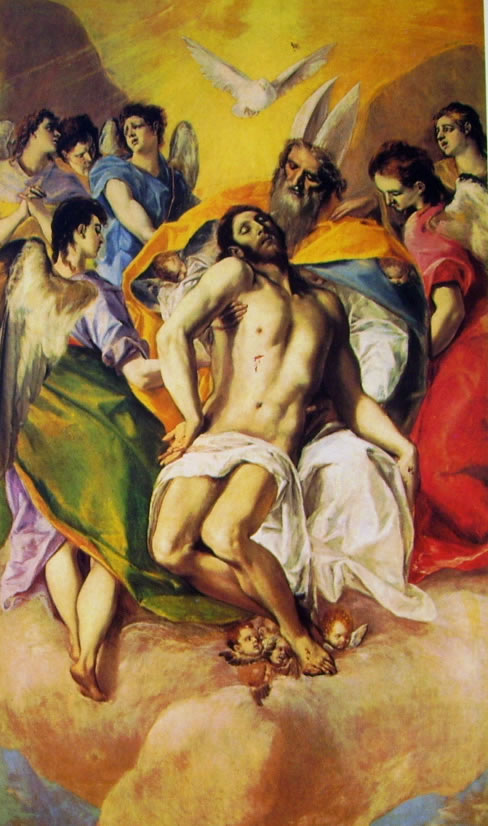 El Greco: La Trinità (Prado)