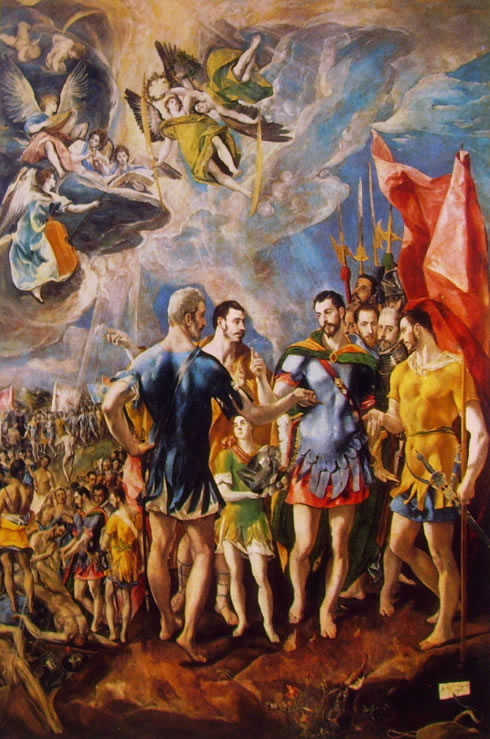 El Greco: Il martirio di San Maurizio