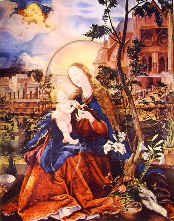 Matthias Grünewald: Madonna con il Bambino (Stuppach)