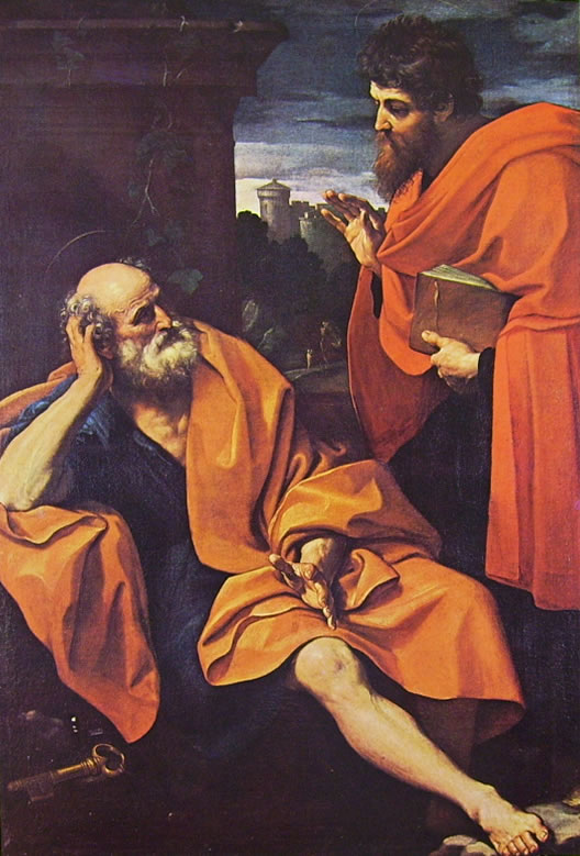 Guido Reni: I santi Pietro e Paolo (Brera)