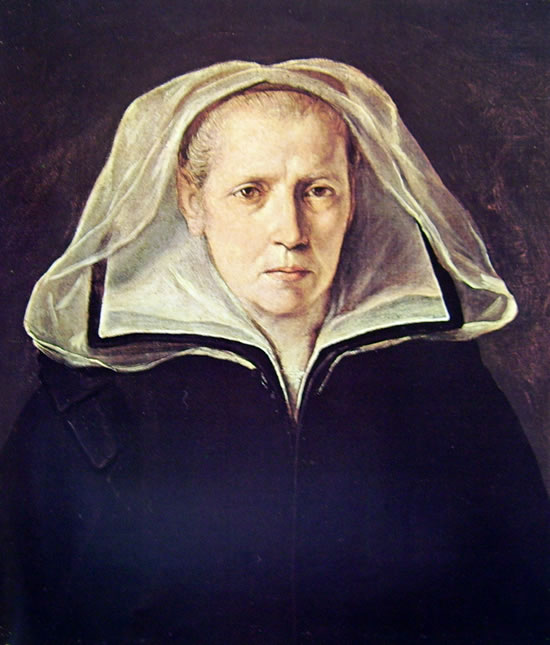 Ritratto della madre di Guido Reni